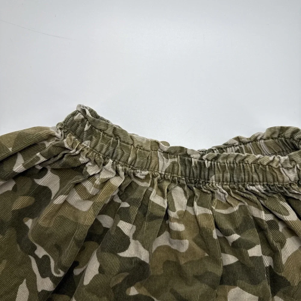 Oshkosh Corduroy Camo‎ Pattern girl skirt 3T